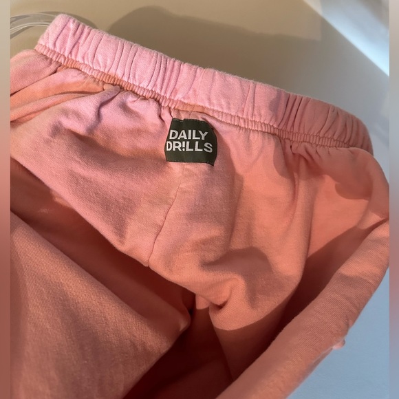 Daily Drills Dusty Rose Jogger Sweatpants XS/S - Picture 7 of 7